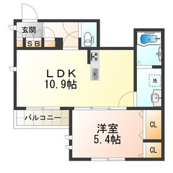 ShaMaison Coquelicotの物件間取画像